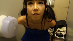 Littlesubgirl Masturbates And Squirts In A Public Toilet